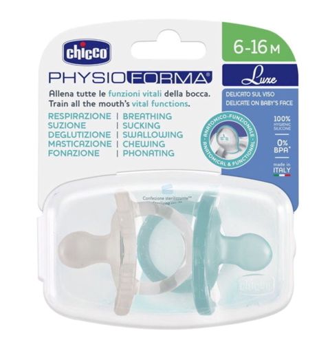 Əmzik dəsti Chicco PhysioForma Luxe, 6-16 ay, ağ/mavi — 18.9 ₼ · Bakı · Mallar Əmzik dəsti Chicco PhysioForma Luxe, 6-16 ay, ağ/mavi — Bakı