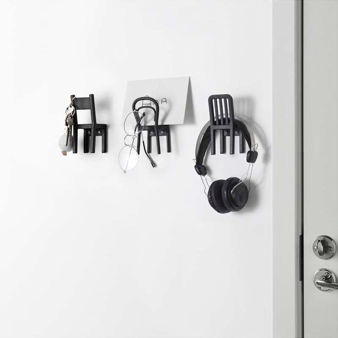 Qarmaqlar IKEA Fjantig 203.643.58, 12 sm, qara — Mallar, Bakı (2)