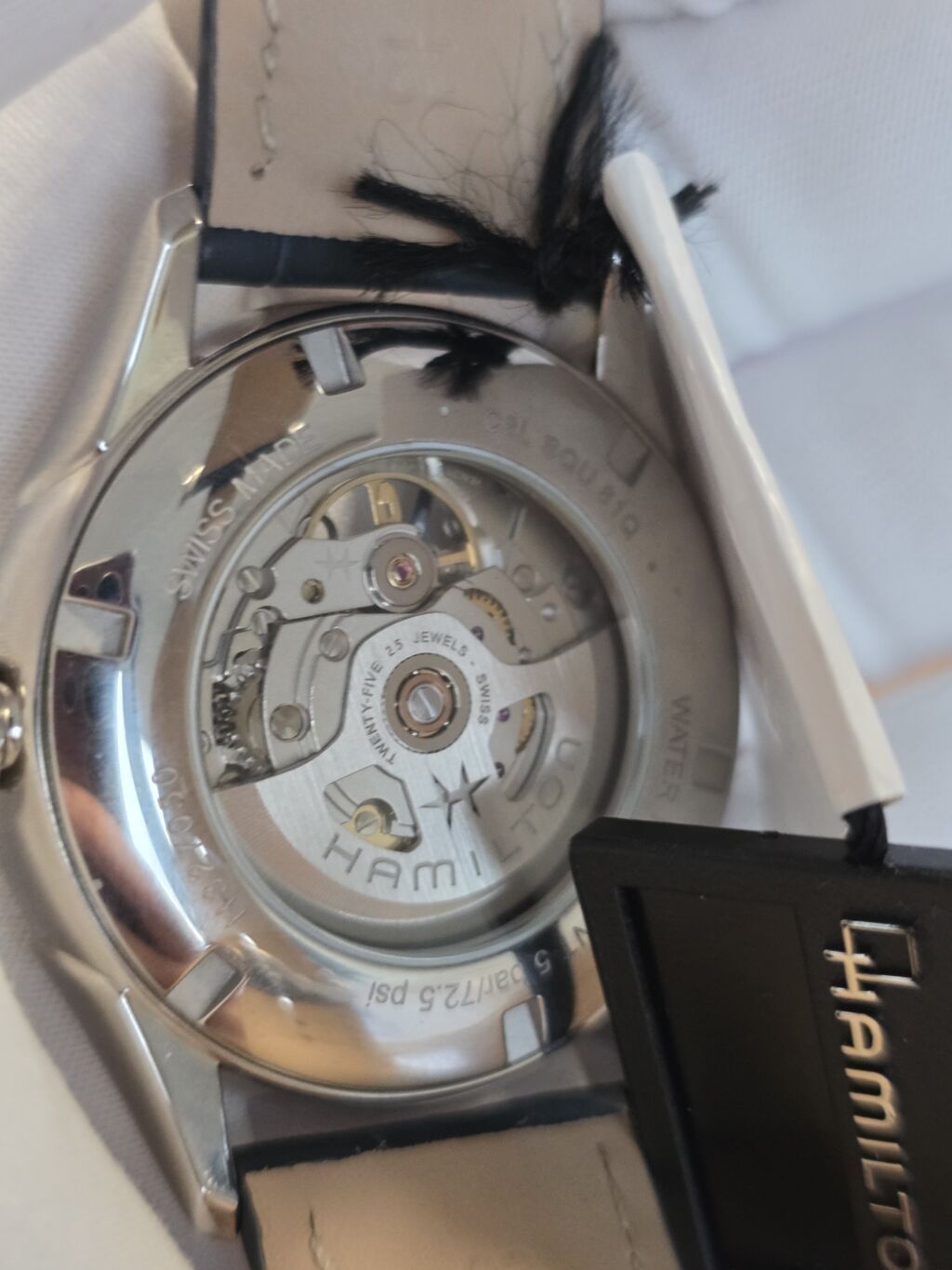 Hamilton Jazzmaster Open Heart 42 mm Automatic qol saatı - Mexanizm — Qol saatları, Bakı (3)