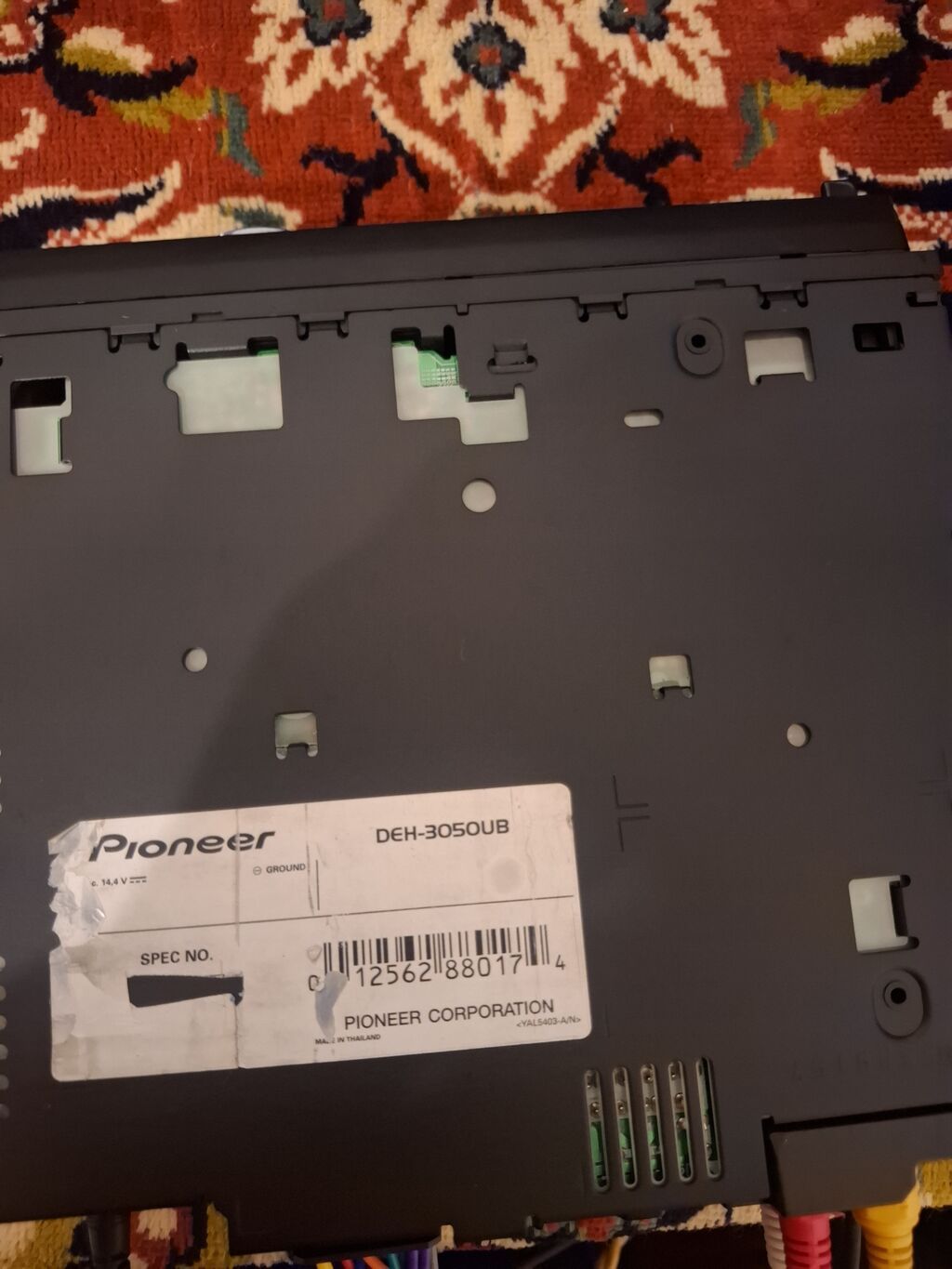 Pioneer DEH-3050UB avtomobil maqnitofonu Salam İdeal Remontda — Avtomobil akustikası, Digah (3)