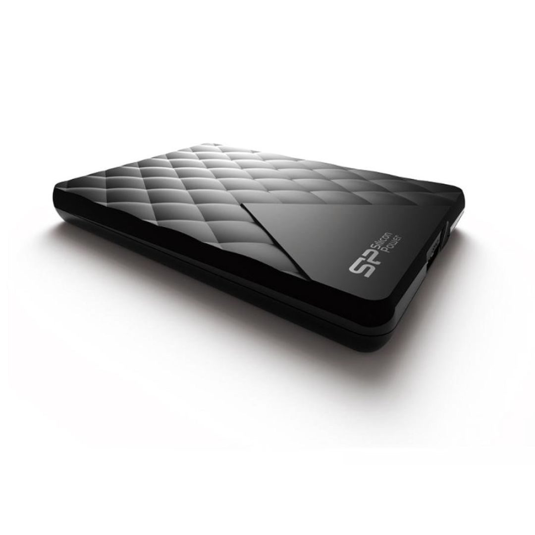 Xarici sabit disk silicon power phd,diamond D06,2TB,BLACK (SP020TBPHDD06S3K) — Sabit diskləri, Bakı (2)