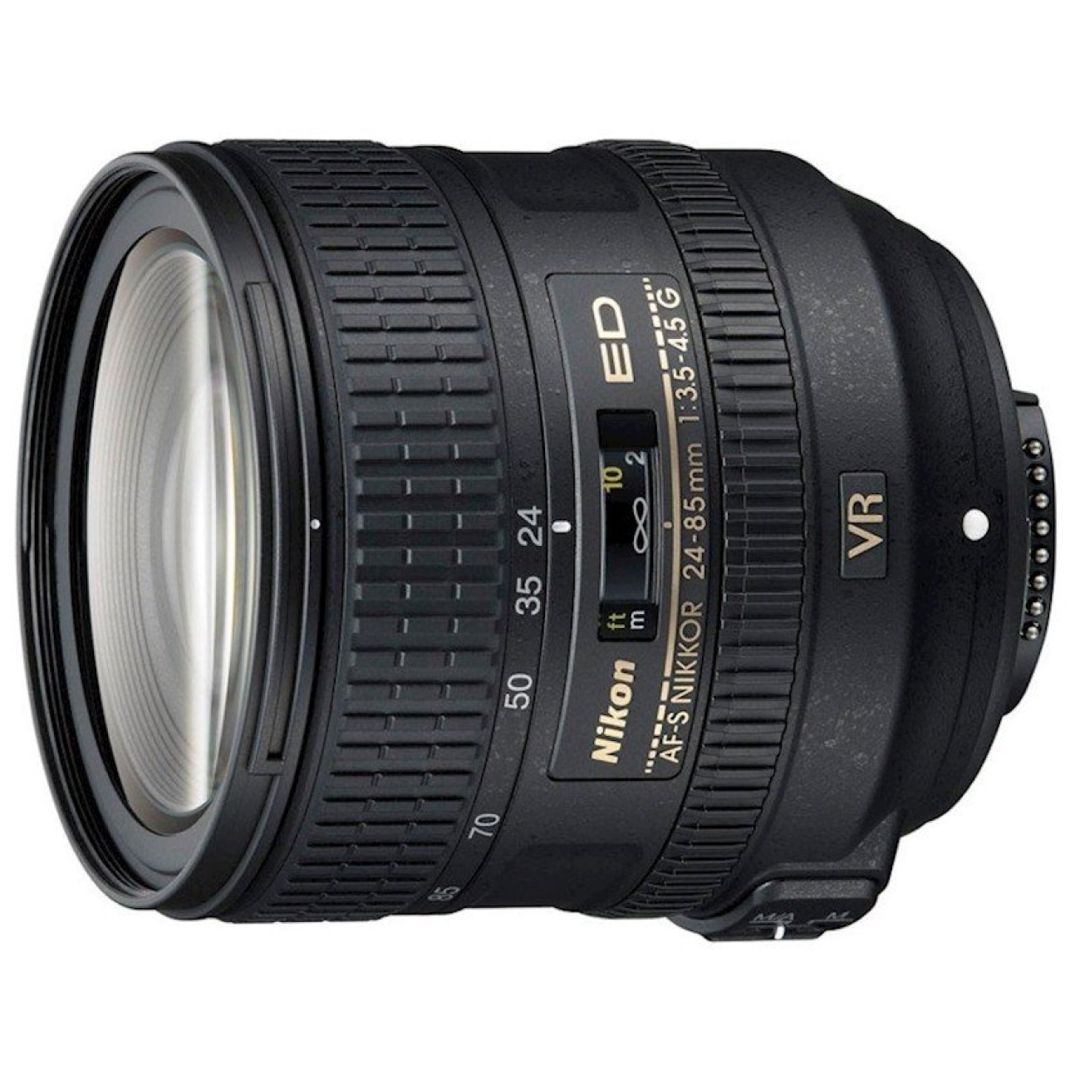 Obyektiv Nikon AF-S Nikkor 24-85 mm f/3.5-4.5G ED VR, Qara — Fotoaparat, Bakı (2)