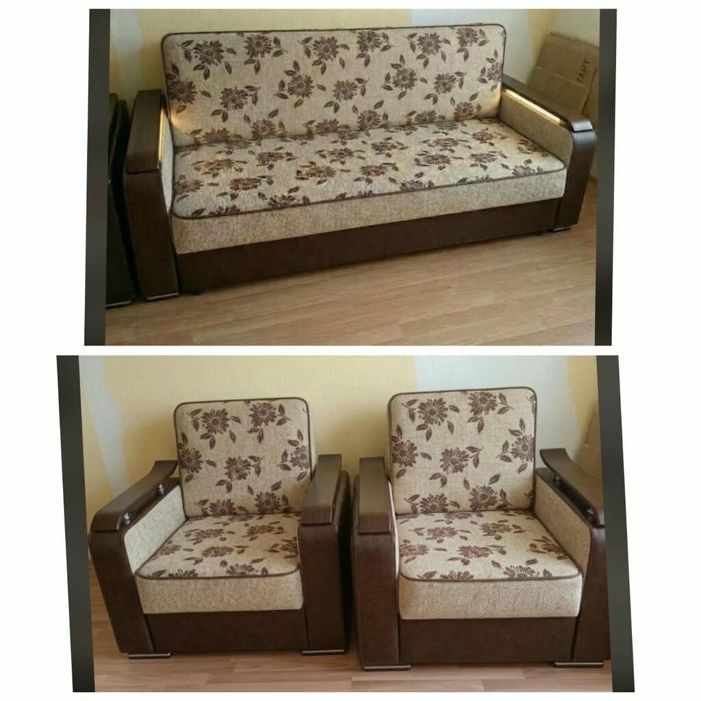 Aynur92 kod0545 Qiymet:165 Azn Divan 2 kreslo satilir Acilir bazalidir — Mebel, Bakı