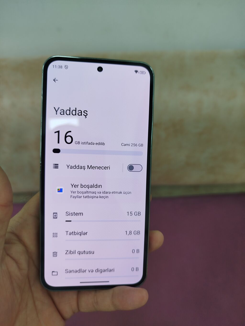 Oukitel P1, 16 ram, 256 GB yaddaş. Arxa krışka dəyişilib. Original — Digər smartfonlar, Bakı (5)