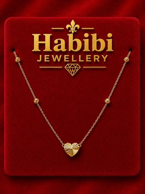 Boyunbağı qadınlar üçün Habibi Jewellery HJ584, qızıl 585 əyar — Bakı