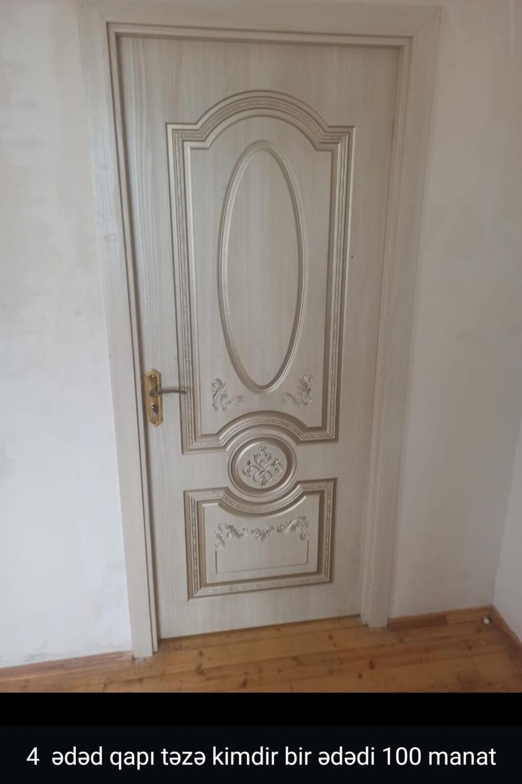 Məhsul: Otaq qapıları (klassik naxışlı model) Say: 4 ədəd Qiymət: Hər — Pəncərələr, qapılar, balkonlar, Digah