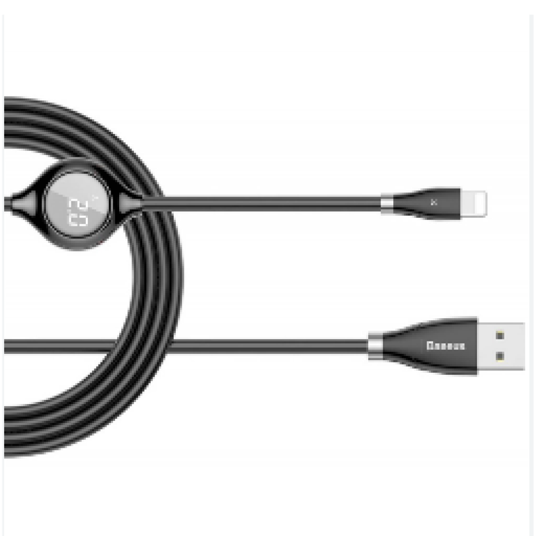 USB Kabel 2.0A Lightning Baseus Big Eye Digital Display CALEYE-01 — Telefonlar və qadjetlər, Bakı (2)