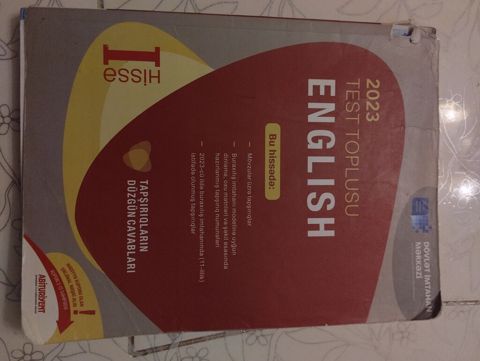 İngilis dili Testlər 11-ci sinif, DİM, 1-ci hissə, 2023 il — 3 ₼ · Bakı · Kitablar İngilis dili Testlər 11-ci sinif, DİM, 1-ci hissə, 2023 il — Bakı