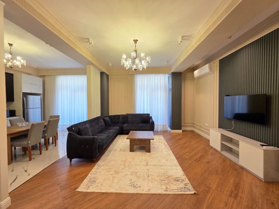 İcarəyə verilir 3 otaqlı yeni tikili 120 m² — Mənzil, Bakı