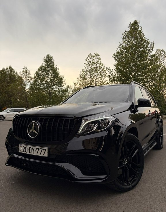 Mercedes GL 500 4MATIC, 2013 il, 162000 km, 4.7 L 20-DY-777 — Avtomobillər, Gəncə (2)