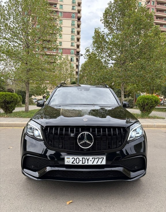 Mercedes GL 500 4MATIC, 2013 il, 162000 km, 4.7 L 20-DY-777 — Avtomobillər, Gəncə (3)