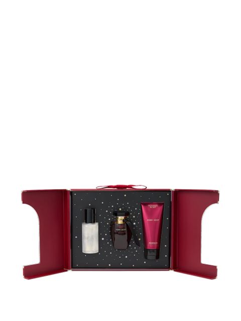 Victoria's Secret Very Sexy qadınlar üçün ətir dəsti (ətir suyu 50 ml + bədən üçün losyon 100 ml + bədən üçün sprey 75 ml) — Bakı