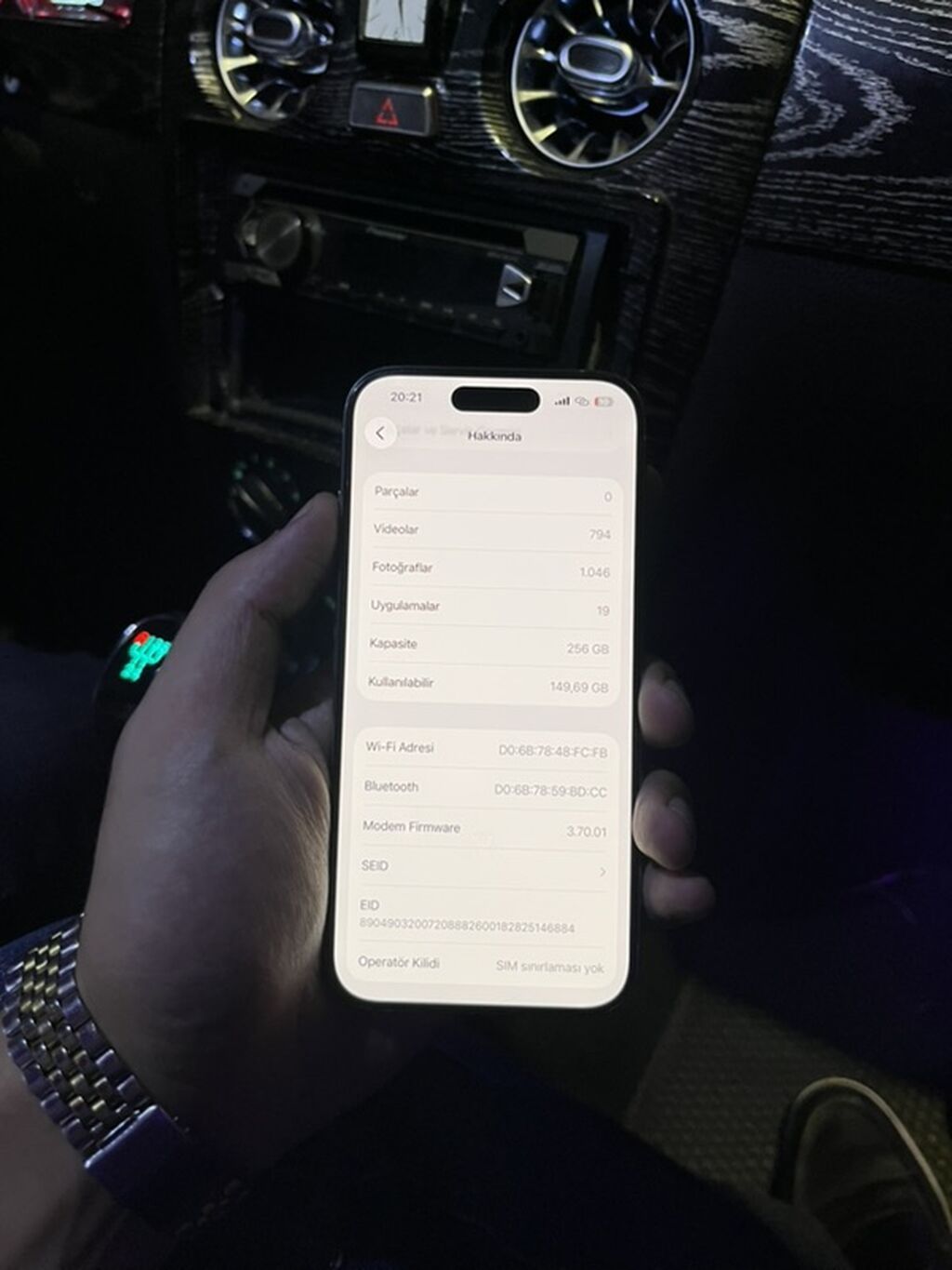 IPhone 15 Pro, Space Gray — Apple iPhone, İmişli (5)