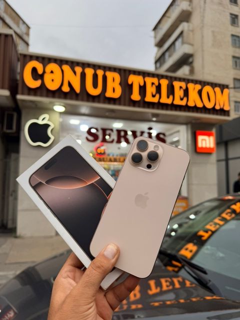 Apple iPhone 16 Pro Max Desert Titanium 256GB/8GB — Bakı