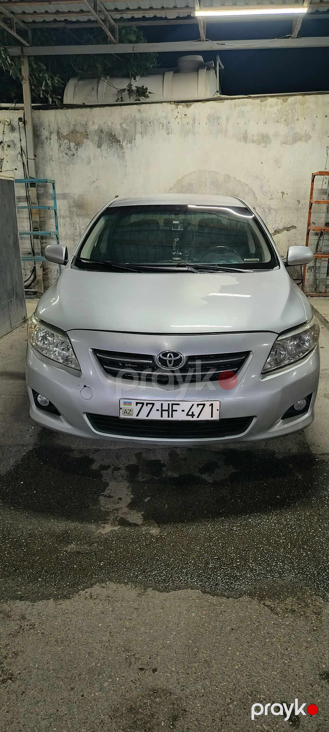 Toyota Corolla, gümüş rəng, istifadə olunmuş 77-HF-471 — Avtomobillər, Sumqayıt (3)