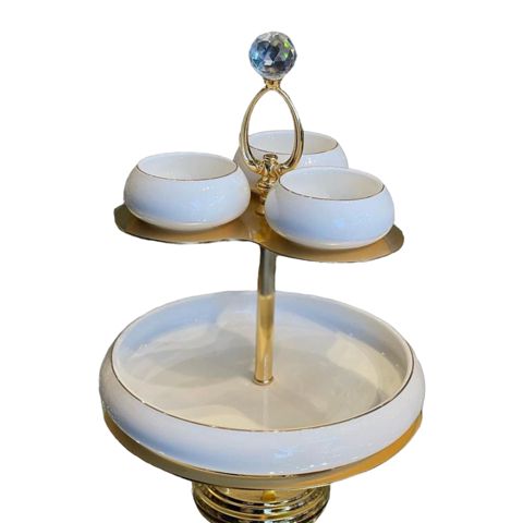 Etajer CG-3673, 35х25х9 sm, ağ/qızılı — 127.78 ₼ · Bakı · Mallar Etajer CG-3673, 35х25х9 sm, ağ/qızılı — Bakı