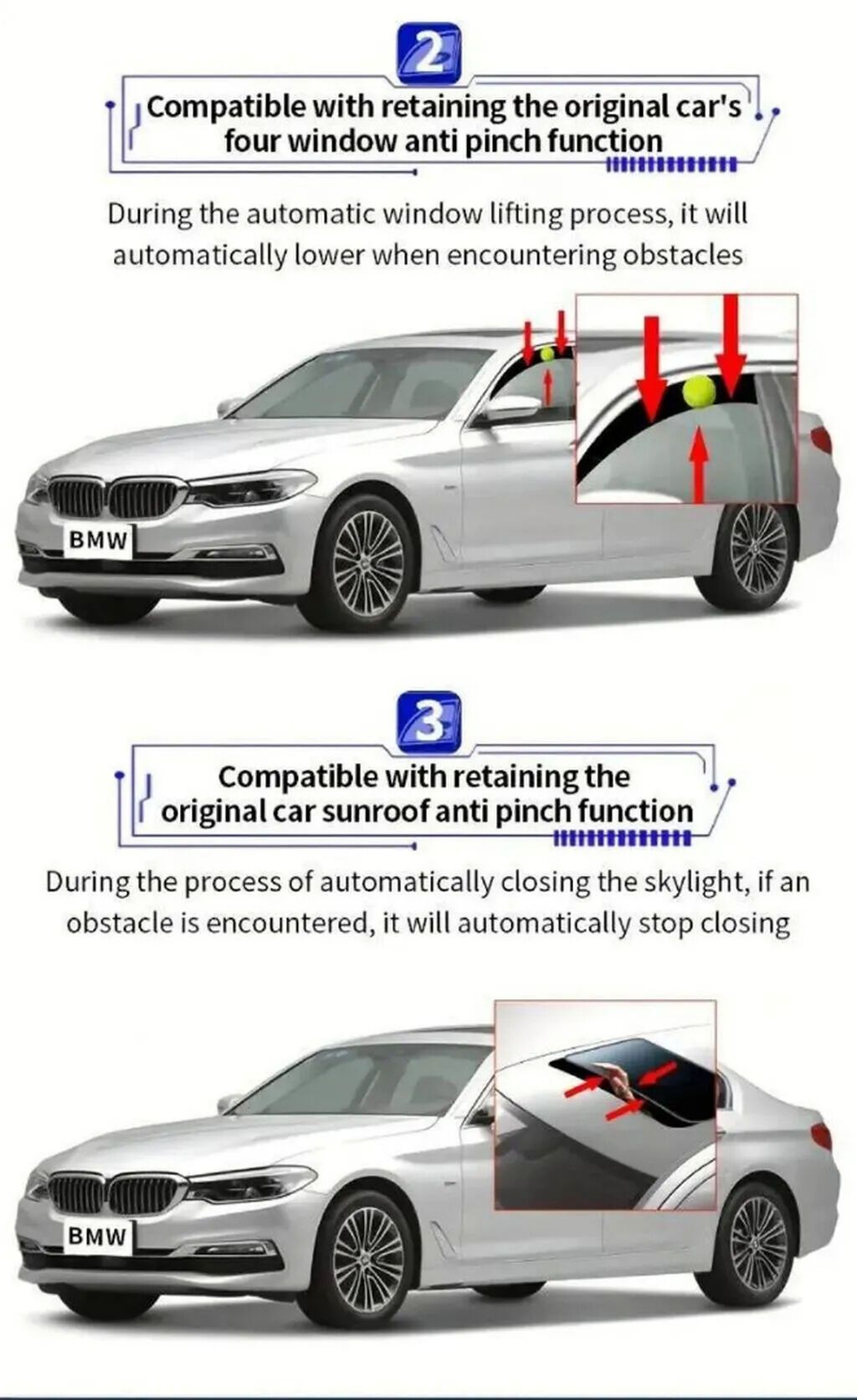 BMW üçün şüşə qaldıran Cihazı taxıb qapıları bağladıqda şüşələr — Digər, Lənkəran (3)