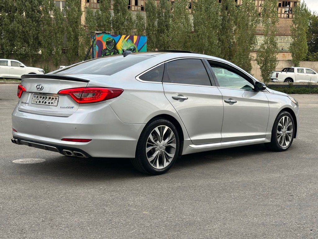 Hyundai Sonata, 2.0 L, 2016 il, 154 497 km — Avtomobillər, Bakı (6)
