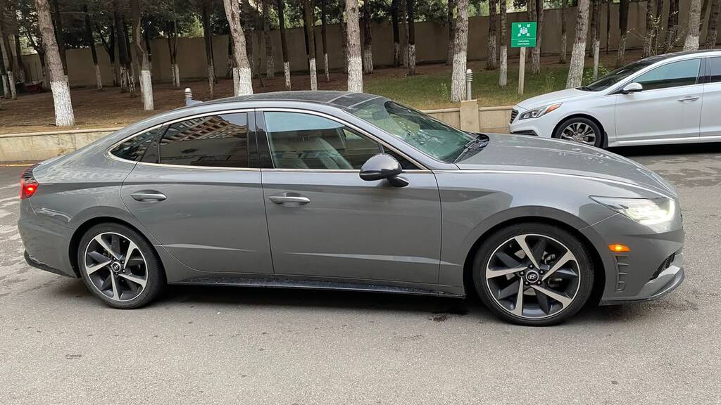 Hyundai Sonata, 1.6 L, 2021 il, 129 000 km — Avtomobillər, Bakı (8)