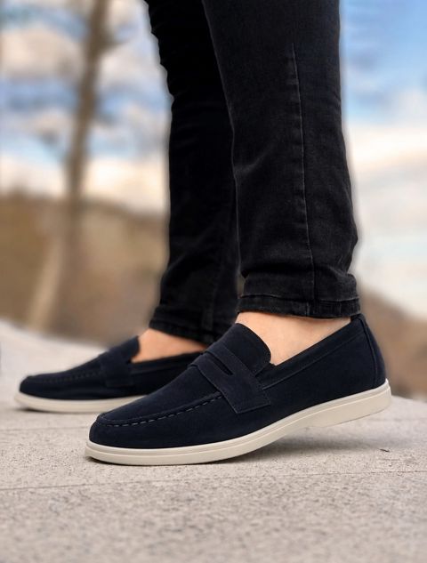 Kişi mokasini RB001, göy, nubuk, ölçü 41 — 27.99 ₼ · Bakı · Mallar Kişi mokasini RB001, göy, nubuk, ölçü 41 — Bakı