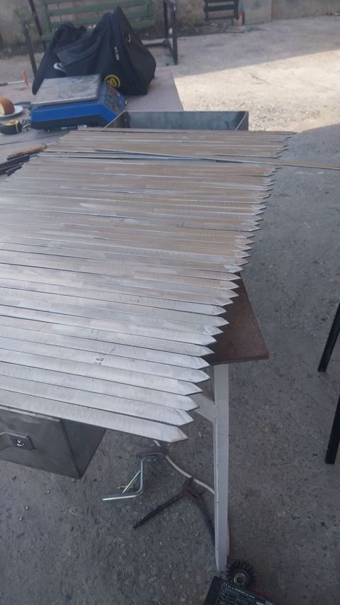 Metal şiş dəsti - Material: paslanmayan və qalın metal (istehsalat — 3 ₼ · Bakı · Mangal və aksesuarları Metal şiş dəsti - Material: paslanmayan və qalın metal (istehsalat — Bakı