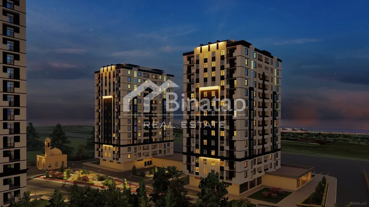 Satılır 2 otaqlı yeni tikili 55 m², Xırdalan şəhəri — Bakı