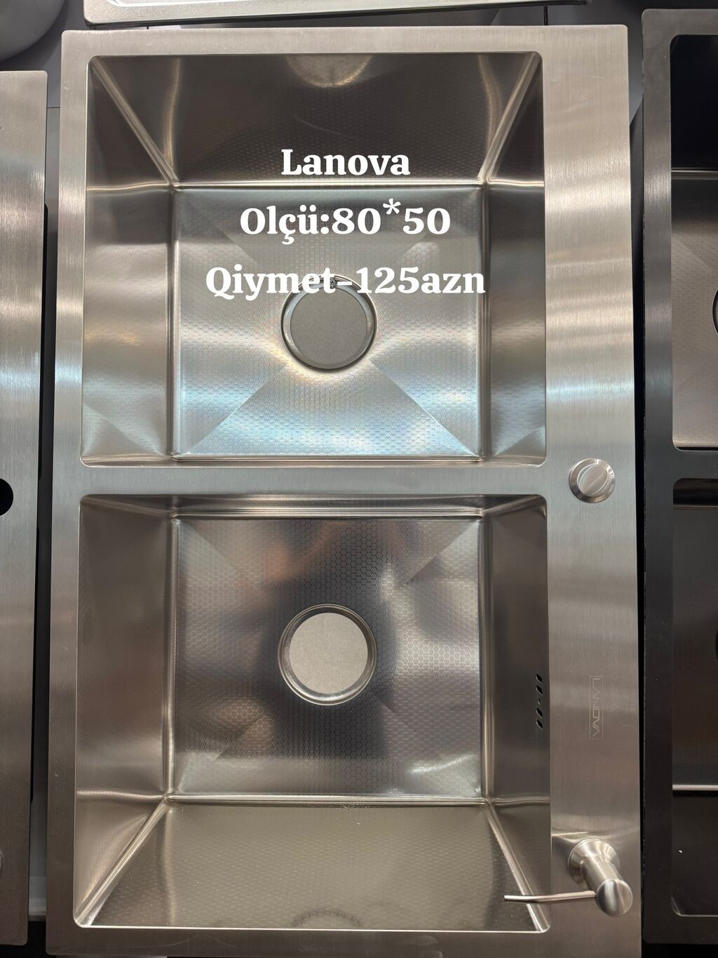 Mətbəx üçün paslanmayan poladdan (SUS304) tək gözlü lavabolar — Mətbəx lavabolarında, Saray (8)