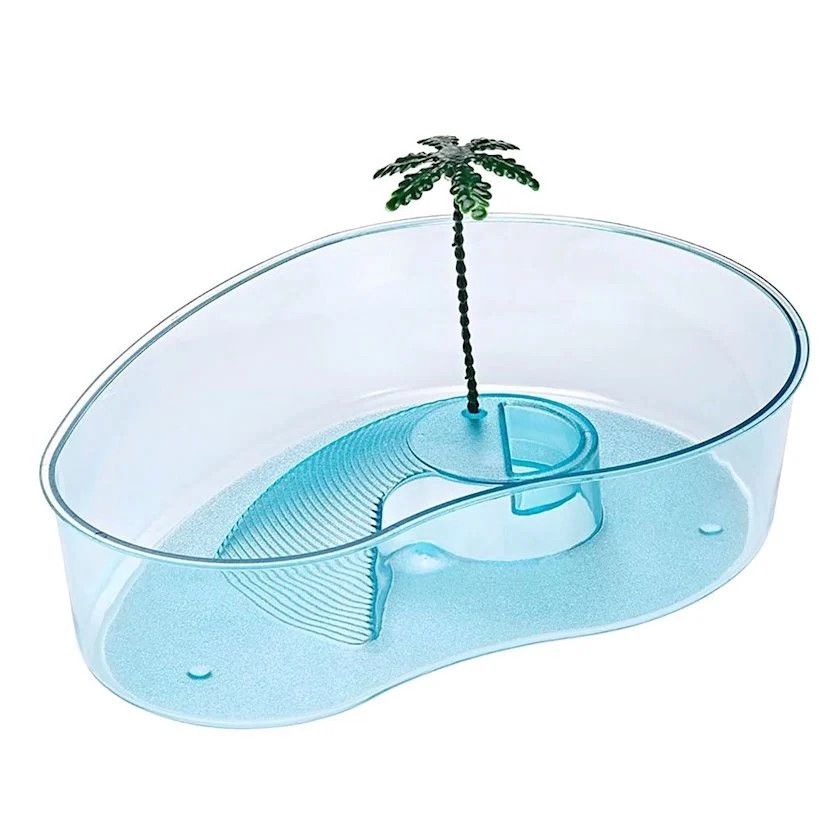 Tısbağalar üçün akvaterrarium 33х24х12 sm — Akvariumlar və balıqlar, Bakı