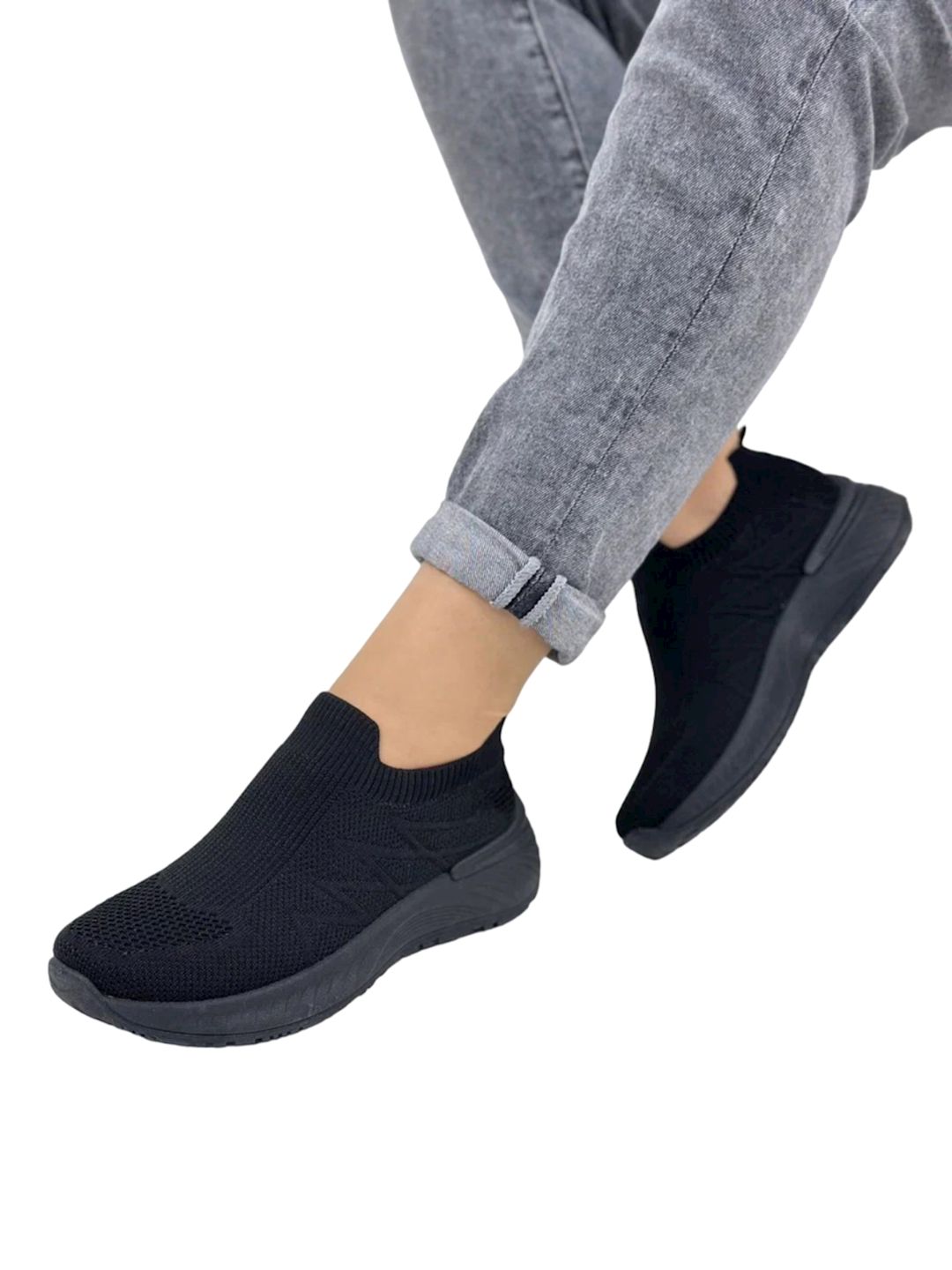 Qadınlar üçün sliponlar w-554-1, qara, parça, ölçü 37 — Mallar, Bakı