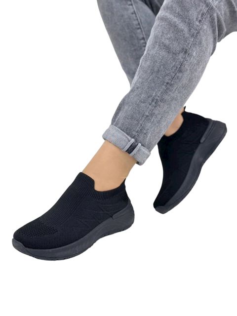 Qadınlar üçün sliponlar w-554-1, qara, parça, ölçü 37 — Bakı