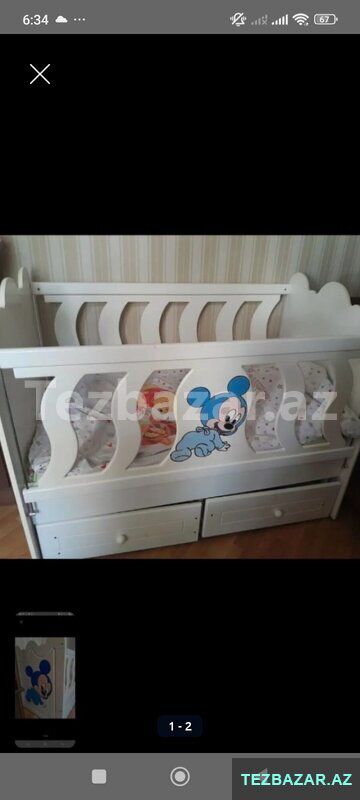 Uşaq carpayisi — 65 ₼ · Bakı · Digər Uşaq carpayisi — Bakı