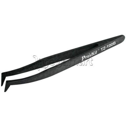 Pinset əyri uclu antistatik Pro'skit TZ-100B (120mm) — Bakı