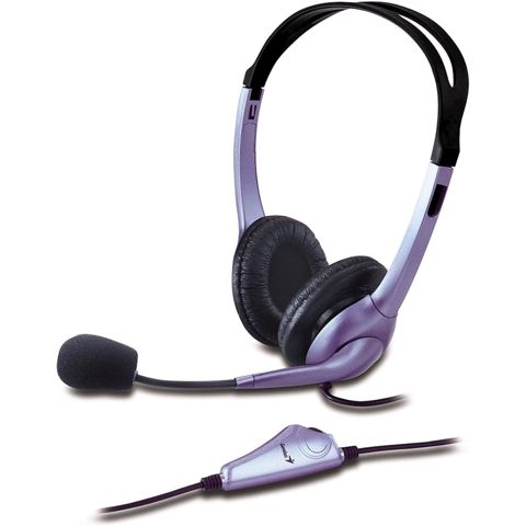 Qulaqlıq-qarnitur Genius HS-04S Purple — Bakı