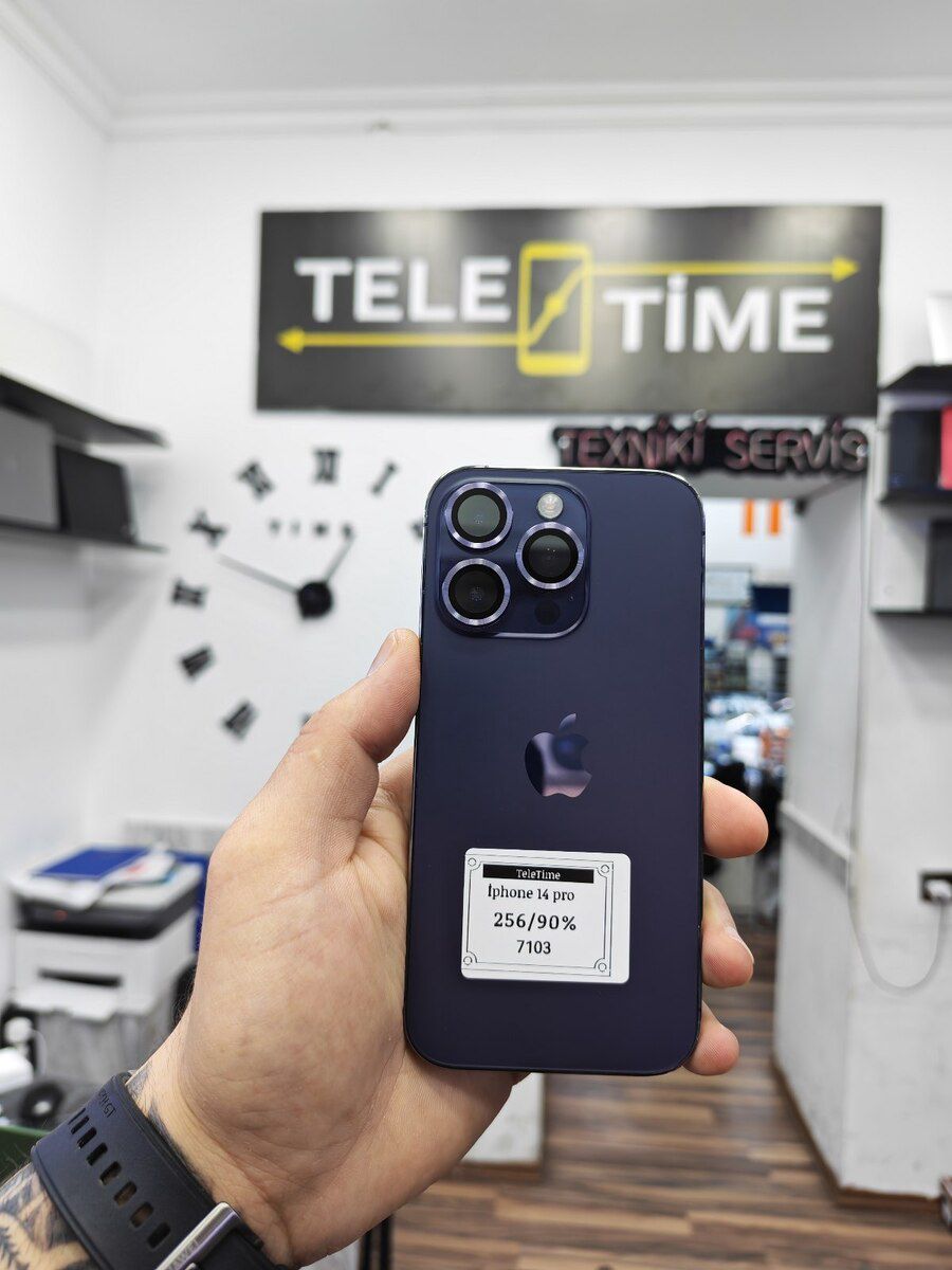 Apple iPhone 14 Pro Deep Purple 256GB/6GB — Smartfonlar, Bakı