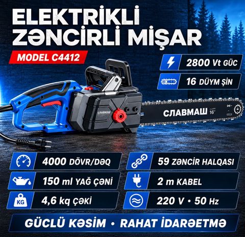 Elektrik mişarı Славмаш С4412 — Bakı