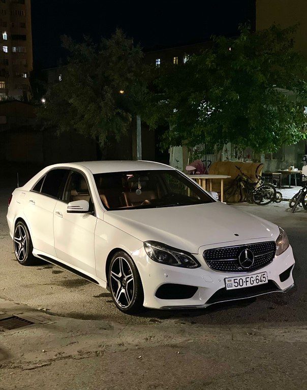 Mercedes E 220, 2.1 L, 2014 il, 367 500 km 50-FG-645 — Avtomobillər, Sumqayıt (5)