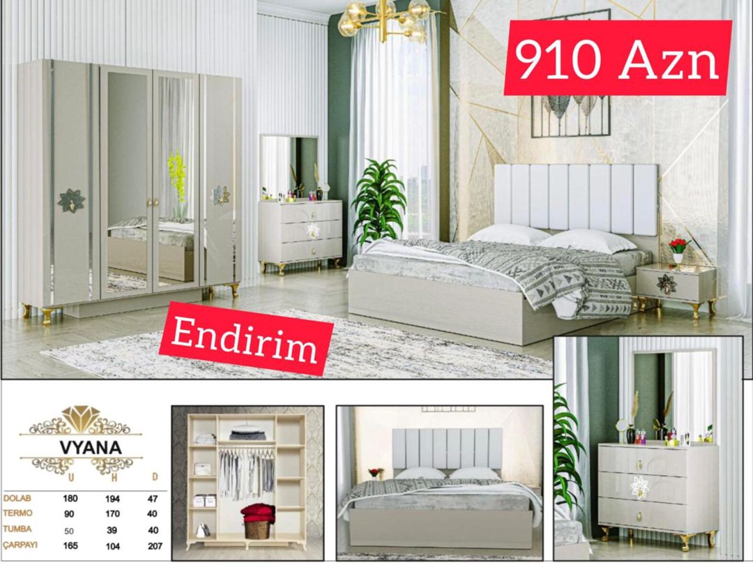Yataq otağı mebelləri — Mebel, Bakı (6)