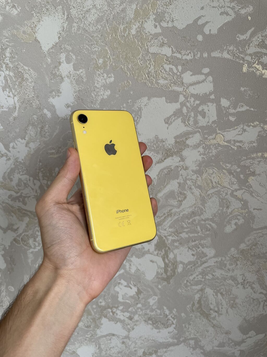 IPhone Xr, 128 GB, Sarı, Simsiz şarj, Face ID — Apple iPhone, Bakı