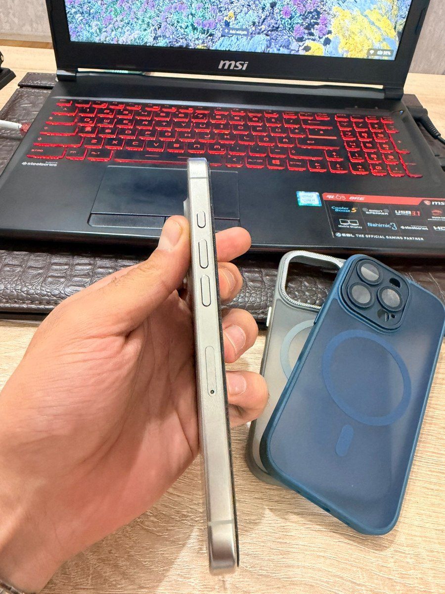 Apple iPhone 16 Pro Natural Titanium 256GB/8GB — Smartfonlar, Bakı (4)