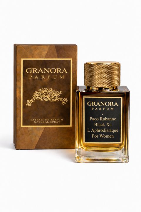 Granora Parfum Black XS L'Aphrodisiaque for Women Extrait De Parfum qadınlar üçün 50 ml — 58.9 ₼ · Bakı · Mallar Granora Parfum Black XS L'Aphrodisiaque for Women Extrait De Parfum qadınlar üçün 50 ml — Bakı