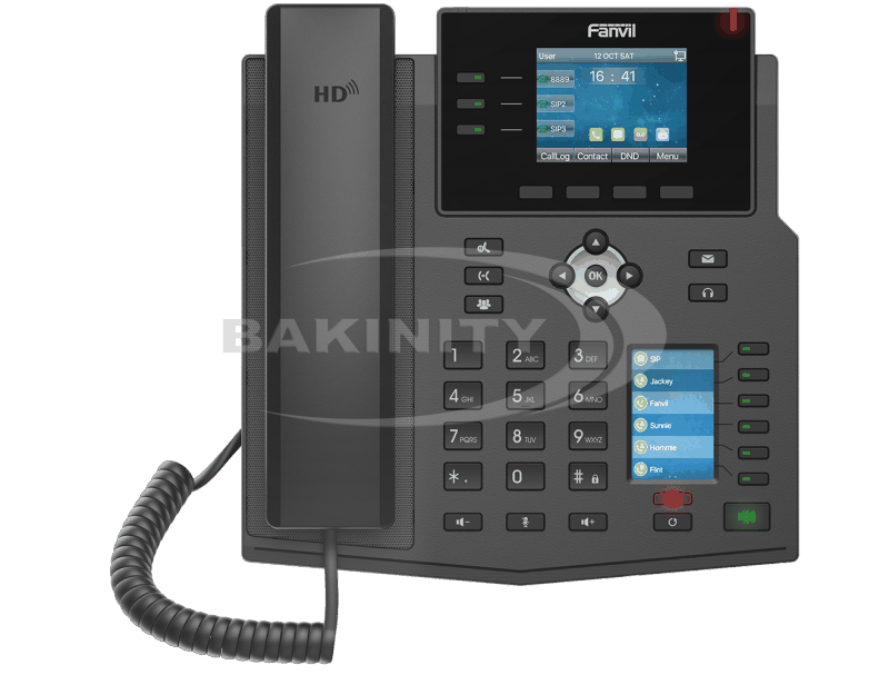 IP-telefon Fanvil X4U V2 — IP telefon sistemləri, Bakı
