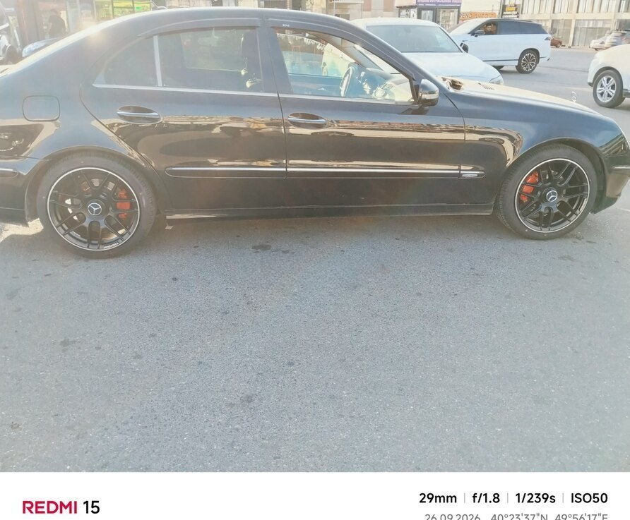 Mercedes E 350, 2007 il, 345500 km, 3.5 L 77-ND-063 — Avtomobillər, Bakı (4)