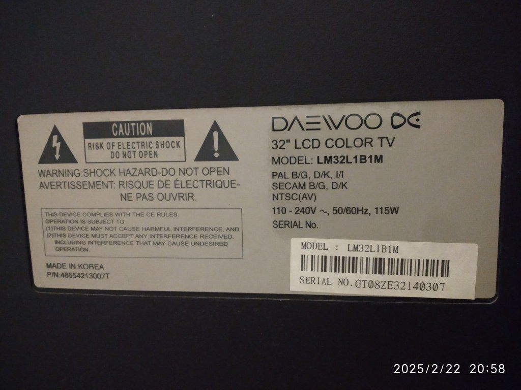 Televizor "Daewoo" — TV və Video, Bakı (2)