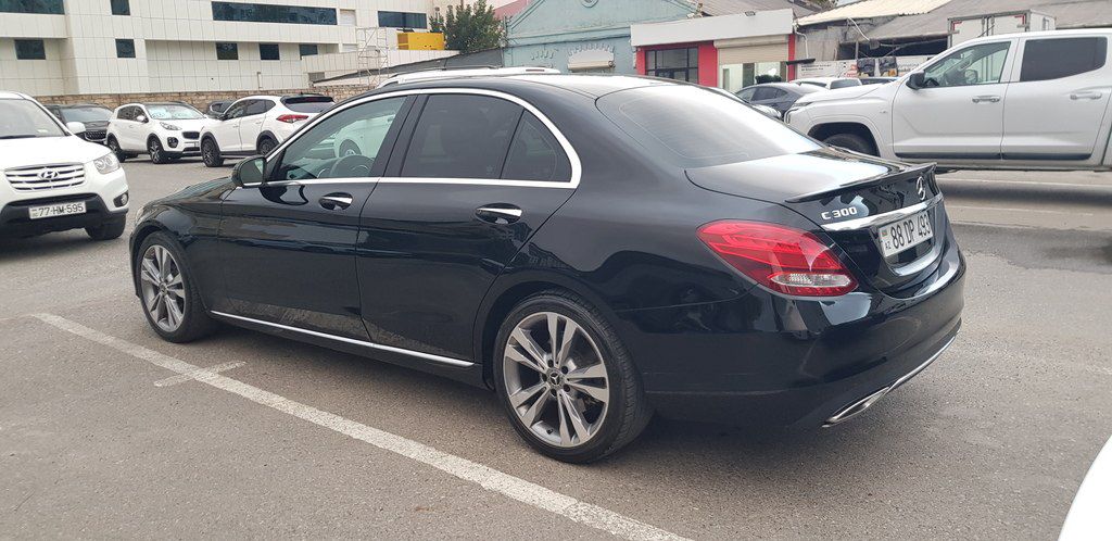 Mercedes C 300, 2.0 L, 2017 il, 162 000 km 88-DP-493 — Avtomobillər, Bakı (7)