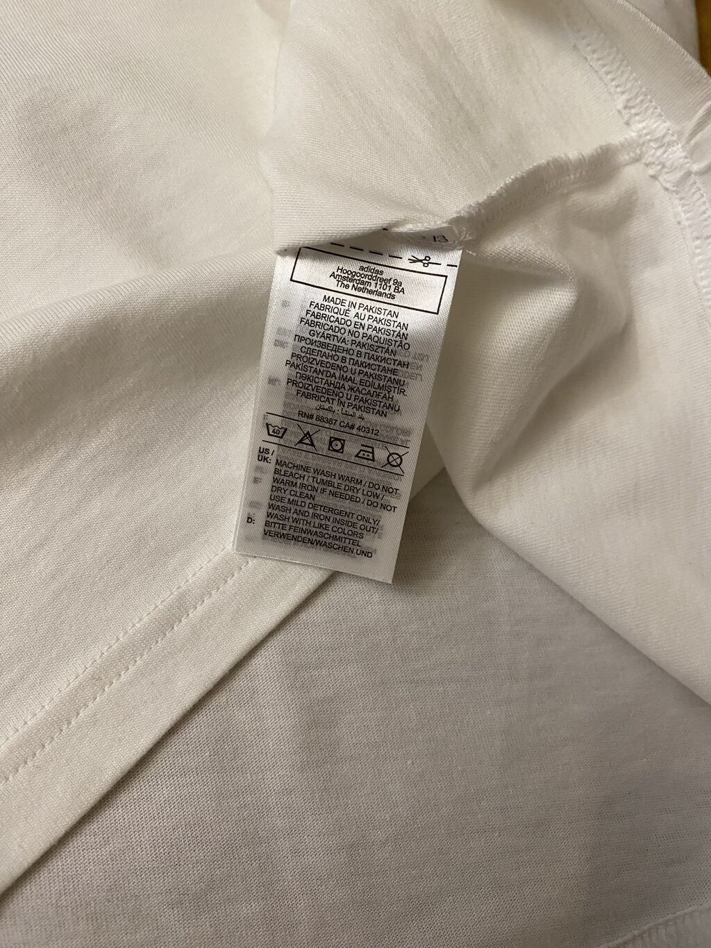 Futbolka, Adidas, M, rəng - Ağ — Futbolka və polo, Bakı (6)