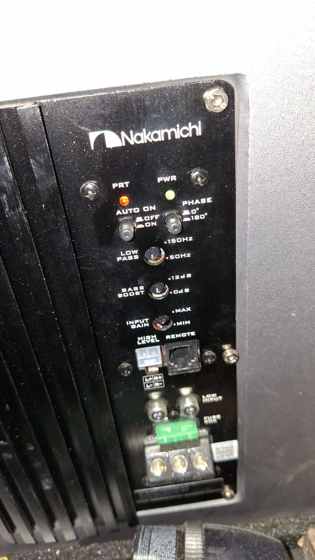 Nakamichi aktiv subwoofer – avtomobil üçün bas qutusu - Brend — Avtomobil akustikası, Bakı (2)
