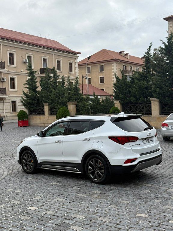 Hyundai Santa Fe, 2.0 L, 2018 il, 110 000 km 77-NK-445 — Avtomobillər, Bakı (6)