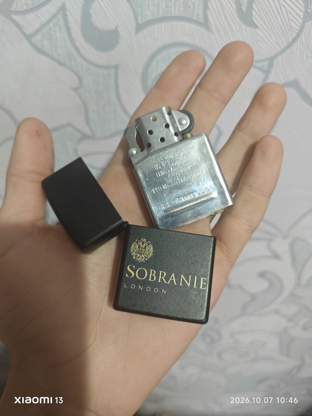 Zıppo benzinli alışqan – Sobranie London dizaynı - Brend: Zippo — Elektronik siqaretlər, Bakı (6)