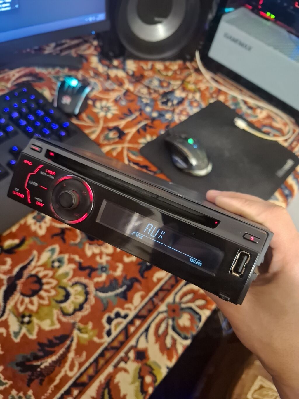 Pioneer DEH-3050UB avtomobil maqnitofonu Salam İdeal Remontda — Avtomobil akustikası, Digah (9)