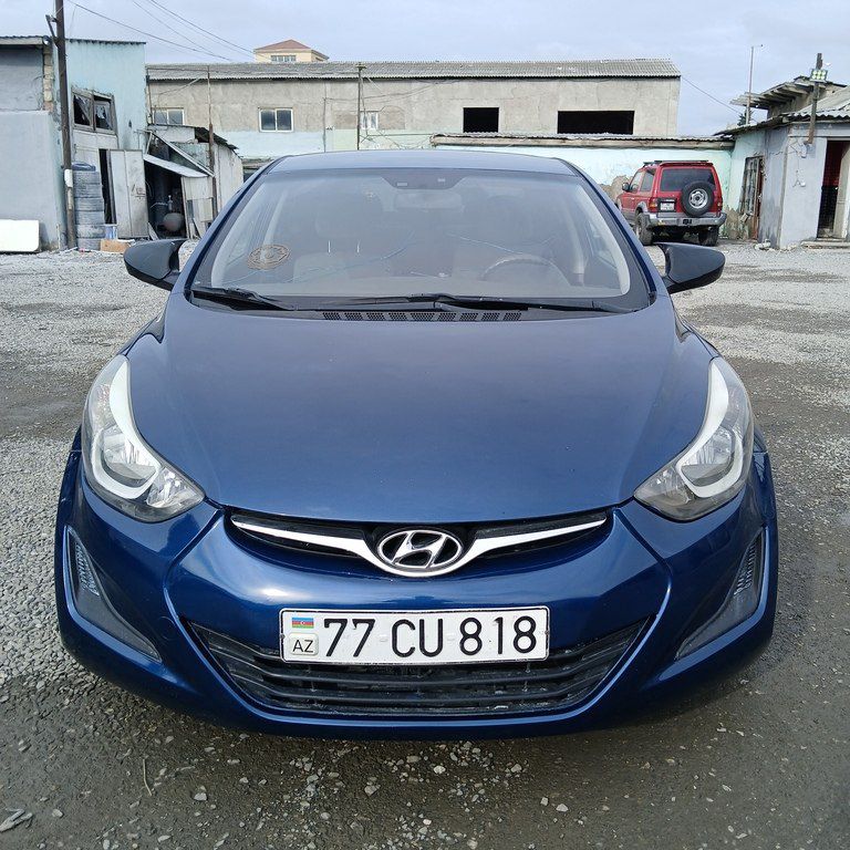 Hyundai Elantra, 1.8 L, 2014 il, 158 000 km 77-CU-818 — Avtomobillər, Bakı